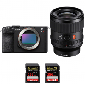 Sony A7CR Negro + FE 35mm f/1.4 GM + 2 SanDisk 256GB Extreme PRO UHS-II SDXC 300 MB/s-1