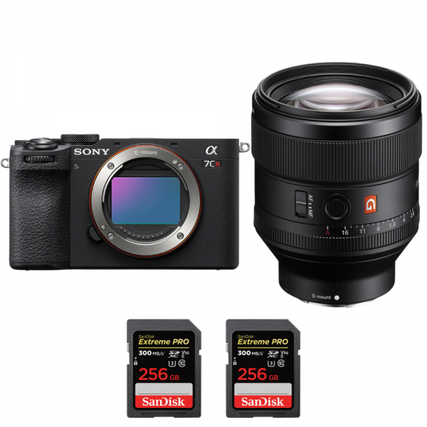 Sony A7CR Negro + FE 85mm f/1.4 GM + 2 SanDisk 256GB Extreme PRO UHS-II SDXC 300 MB/s-1