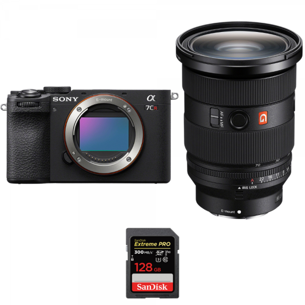 Sony A7CR Negro + FE 24-70mm f/2.8 GM II + 1 SanDisk 128GB Extreme PRO UHS-II SDXC 300 MB/s|MCZ DIRECT