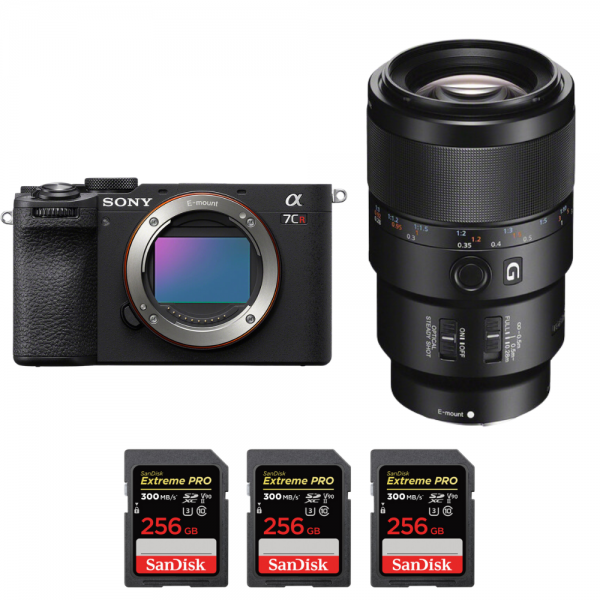 Sony A7CR Negro + FE 90mm f/2.8 Macro G OSS + 3 SanDisk 256GB Extreme PRO UHS-II SDXC 300 MB/s-1