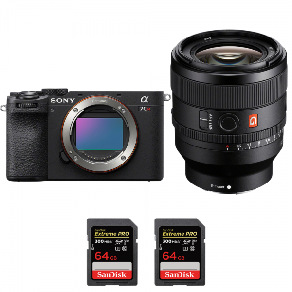 Sony A7CR Negro + FE 50mm f/1.4 GM + 2 SanDisk 64GB Extreme PRO UHS-II SDXC 300 MB/s-1