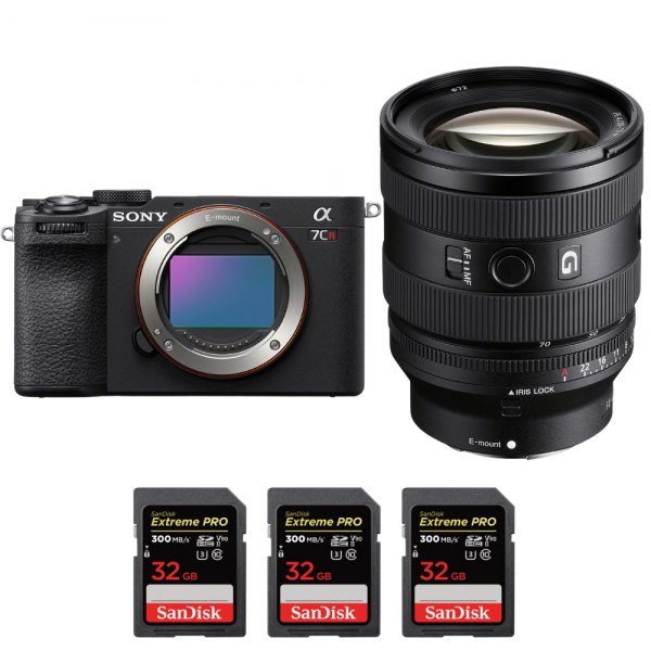 Sony A7CR Noir + FE 20-70mm f/4 G + 3 SanDisk 32GB Extreme PRO UHS-II SDXC 300 MB/s-1