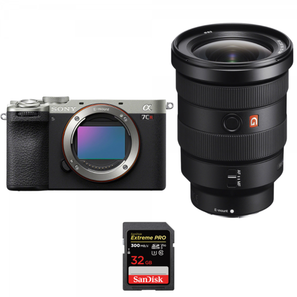 Sony A7CR Silver + FE 16-35mm f/2.8 GM + 1 SanDisk 32GB Extreme PRO UHS-II SDXC 300 MB/s-1