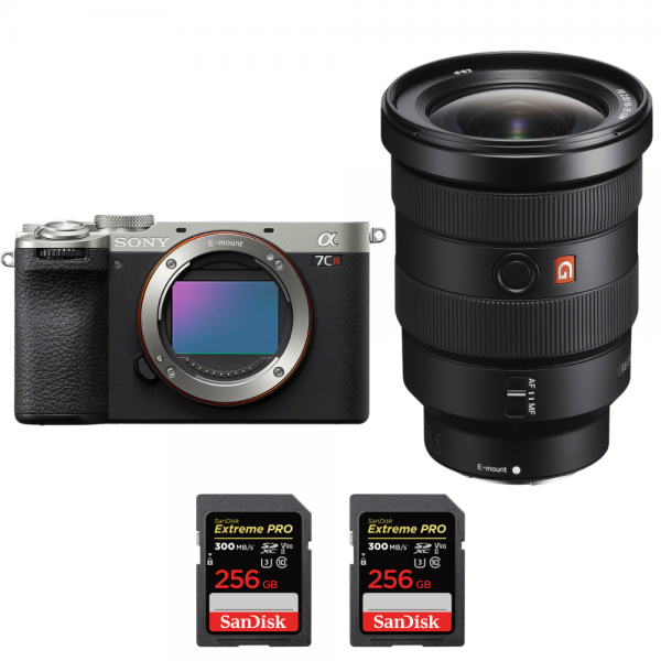 Sony A7CR Silver + FE 16-35mm f/2.8 GM + 2 SanDisk 256GB Extreme PRO UHS-II SDXC 300 MB/s-1