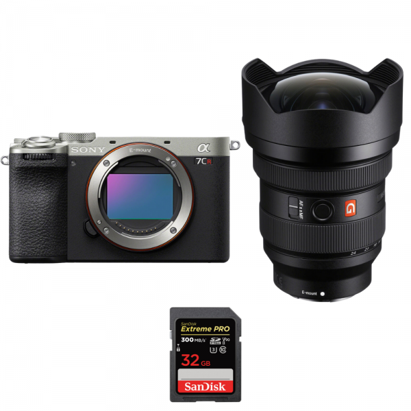 Sony A7CR Silver + FE 12-24mm f/2.8 GM + 1 SanDisk 32GB Extreme PRO UHS-II SDXC 300 MB/s-1