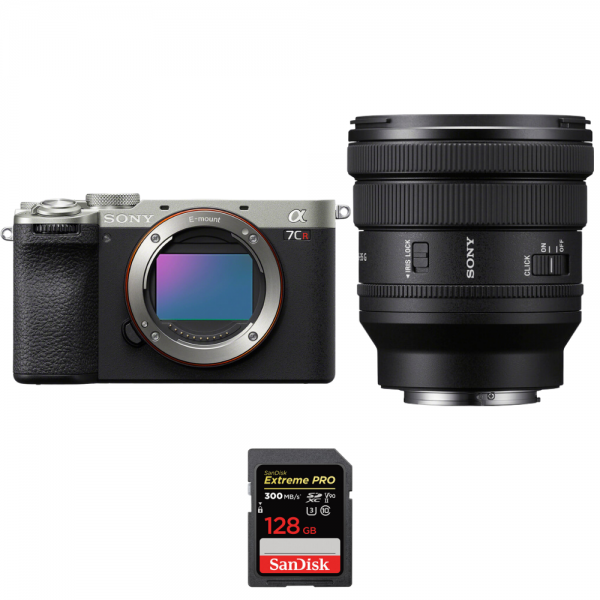 Sony A7CR Silver + FE PZ 16-35mm f/4 G + 1 SanDisk 128GB Extreme PRO UHS-II SDXC 300 MB/s-1