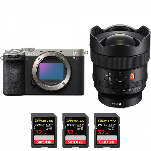 Sony A7CR Silver + FE 14mm f/1.8 GM + 3 SanDisk 32GB Extreme PRO UHS-II SDXC 300 MB/s-1