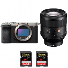 Sony A7CR Silver + FE 85mm f/1.4 GM + 2 SanDisk 256GB Extreme PRO UHS-II SDXC 300 MB/s-1