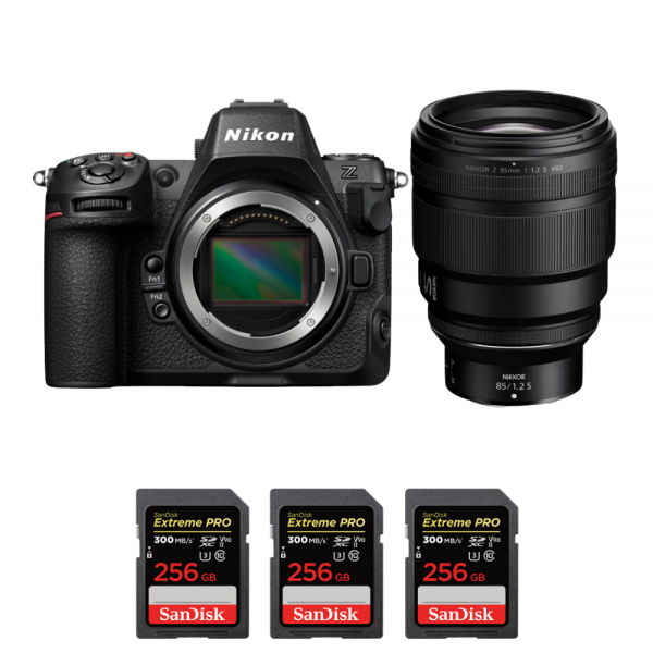 Nikon Z8 + Z 85mm f/1.2 S + 3 SanDisk 256GB Extreme PRO UHS-II SDXC 300 MB/s-1