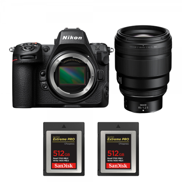 Nikon Z8 + Z 85mm f/1.2 S + 2 SanDisk 512GB Extreme PRO CFexpress Type B-1