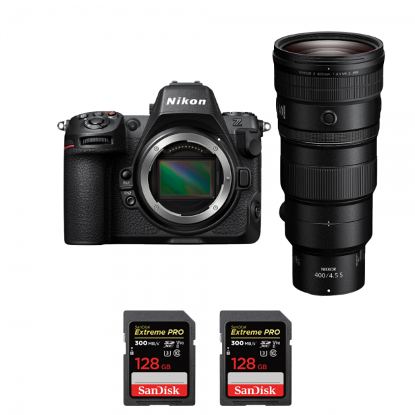 Nikon Z8 + Z 400mm f/4.5 VR S + 2 SanDisk 128GB Extreme PRO UHS-II SDXC 300 MB/s-1