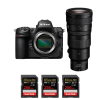 Nikon Z8 + Z 400mm f/4.5 VR S + 3 SanDisk 256GB Extreme PRO UHS-II SDXC 300 MB/s - Appareil Photo Hybride Plein Format|MCZ DIRECT