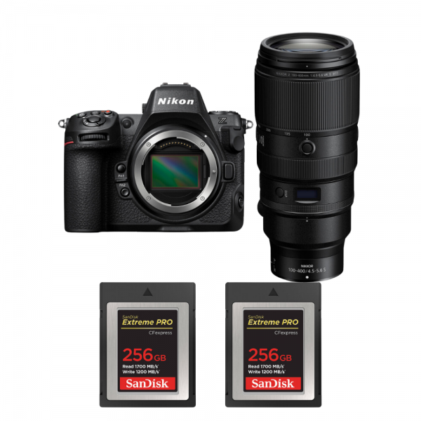 Nikon Z8 + Z 100-400mm f/4.5-5.6 VR S + 2 SanDisk 256GB Extreme PRO CFexpress Type B-1