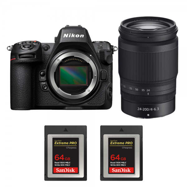 Nikon Z8 + Z 24-200mm f/4-6.3 VR + 2 SanDisk 64GB Extreme PRO CFexpress Type B-1