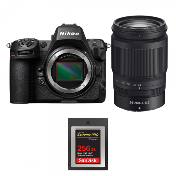 Nikon Z8 + Z 24-200mm f/4-6.3 VR + 1 SanDisk 256GB Extreme PRO CFexpress Type B-1