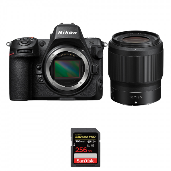 Nikon Z8 + Z 50mm f/1.8 S + 1 SanDisk 256GB Extreme PRO UHS-II SDXC 300 MB/s|MCZ DIRECT