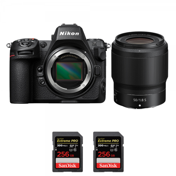 Nikon Z8 + Z 50mm f/1.8 S + 2 SanDisk 256GB Extreme PRO UHS-II SDXC 300 MB/s-1