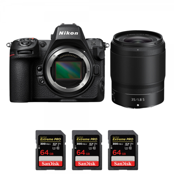 Nikon Z8 + Z 35mm f/1.8 S + 3 SanDisk 64GB Extreme PRO UHS-II SDXC 300 MB/s-1