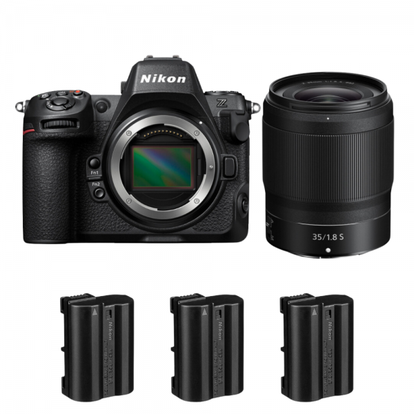 Nikon Z8 + Z 35mm f/1.8 S + 3 Nikon EN-EL15c|MCZ DIRECT