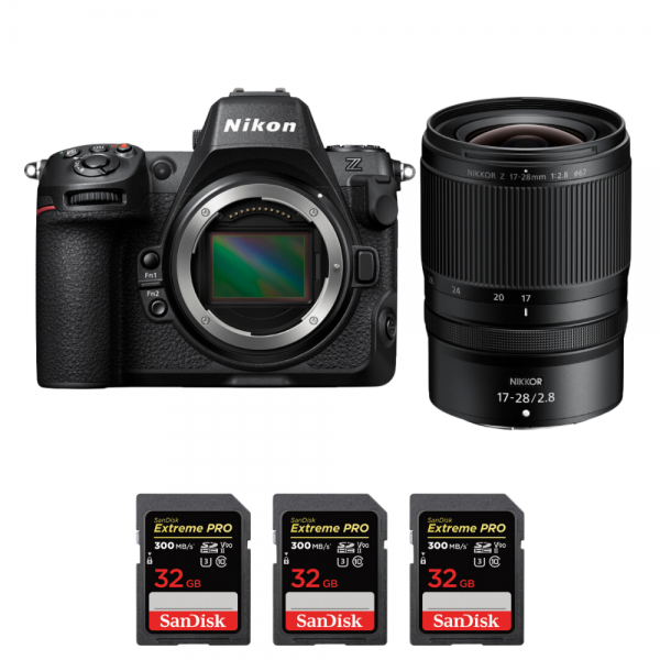 Nikon Z8 + Z 17-28mm f/2.8 + 3 SanDisk 32GB Extreme PRO UHS-II SDXC 300 MB/s-1