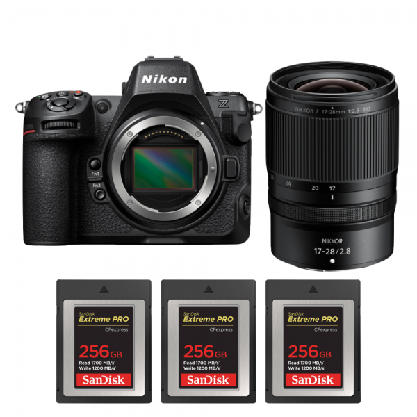 Nikon Z8 + Z 17-28mm f/2.8 + 3 SanDisk 256GB Extreme PRO CFexpress Type B|MCZ DIRECT