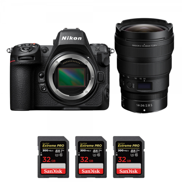 Nikon Z8 + Z 14-24mm f/2.8 S + 3 SanDisk 32GB Extreme PRO UHS-II SDXC 300 MB/s-1