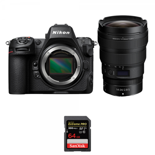 Nikon Z8 + Z 14-24mm f/2.8 S + 1 SanDisk 64GB Extreme PRO UHS-II SDXC 300 MB/s|MCZ DIRECT