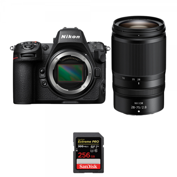 Nikon Z8 + Z 28-75mm f/2.8 + 1 SanDisk 256GB Extreme PRO UHS-II SDXC 300 MB/s|MCZ DIRECT