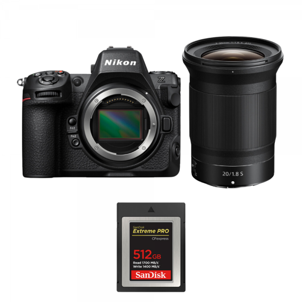 Nikon Z8 + Z 20mm f/1.8 S + 1 SanDisk 512GB Extreme PRO CFexpress Type B|MCZ DIRECT