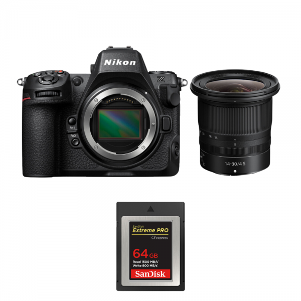 Nikon Z8 + Z 14-30mm f/4 S + 1 SanDisk 64GB Extreme PRO CFexpress Type B|MCZ DIRECT