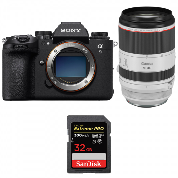 Sony A9 III + FE 70-200mm f/2.8 GM OSS II + 1 SanDisk 32GB Extreme PRO UHS-II SDXC 300 MB/s|MCZ DIRECT