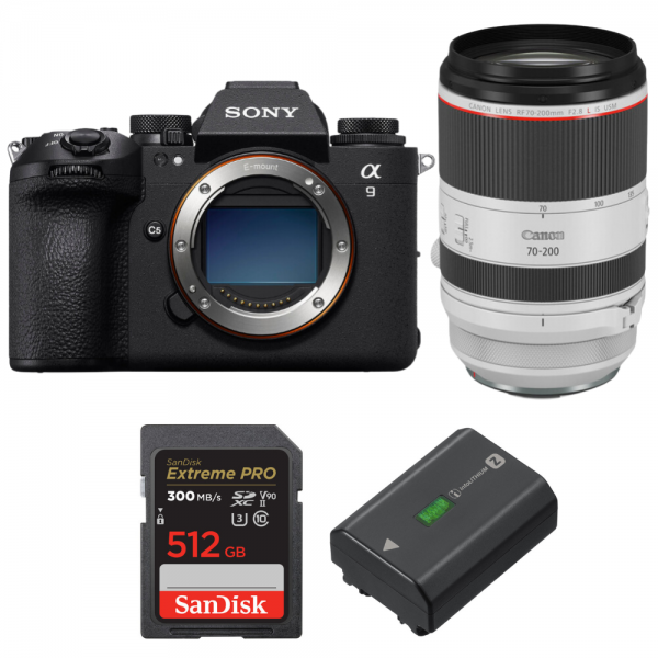 Sony A9 III + FE 70-200mm f/2.8 GM OSS II + 1 SanDisk 512GB Extreme PRO UHS-II SDXC 300 MB/s + 1 Sony NP-FZ100|MCZ DIRECT