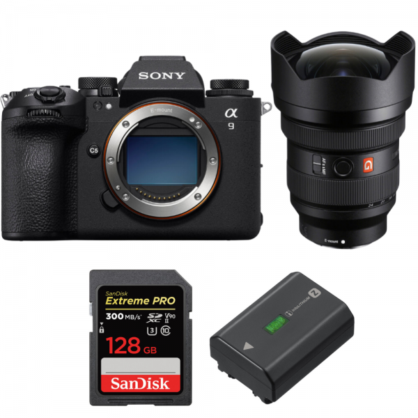 Sony A9 III + FE 12-24mm f/2.8 GM + 1 SanDisk 128GB Extreme PRO UHS-II SDXC 300 MB/s + 1 Sony NP-FZ100-1