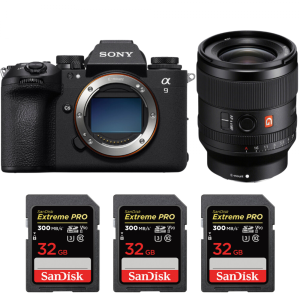 Sony A9 III + FE 35mm f/1.4 GM + 3 SanDisk 32GB Extreme PRO UHS-II SDXC 300 MB/s|MCZ DIRECT