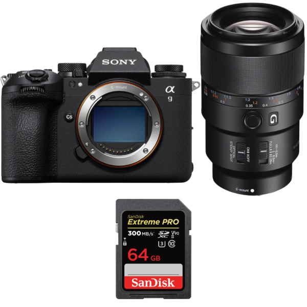 Sony A9 III + FE 90mm f/2.8 Macro G OSS + 1 SanDisk 64GB Extreme PRO UHS-II SDXC 300 MB/s|MCZ DIRECT