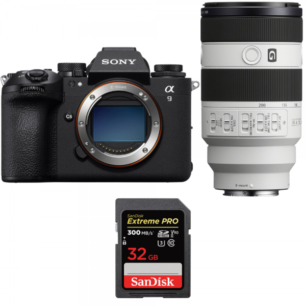 Sony A9 III + FE 70-200mm f/4 Macro G OSS II + 1 SanDisk 32GB Extreme PRO UHS-II SDXC 300 MB/s|MCZ DIRECT