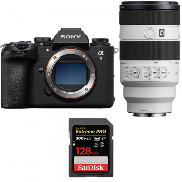 Sony A9 III + FE 70-200mm f/4 Macro G OSS II + 1 SanDisk 128GB Extreme PRO UHS-II SDXC 300 MB/s-1