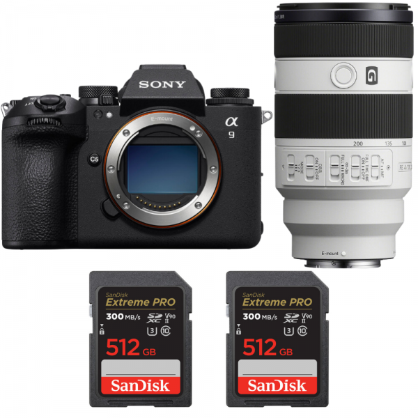 Sony A9 III + FE 70-200mm f/4 Macro G OSS II + 2 SanDisk 512GB Extreme PRO UHS-II SDXC 300 MB/s-1