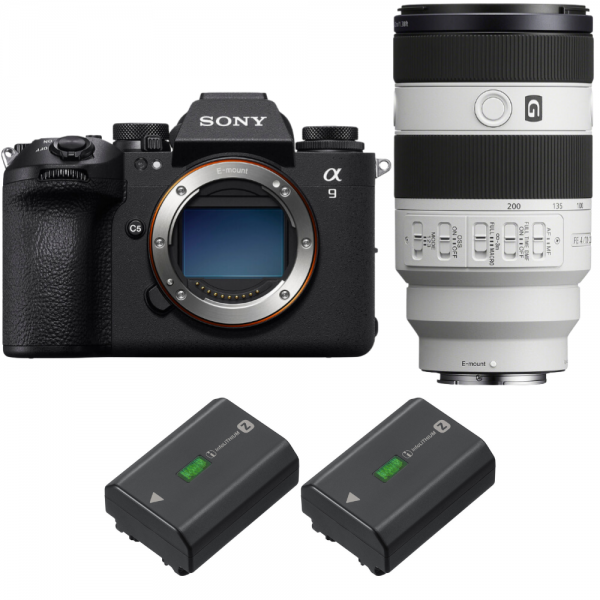 Sony A9 III + FE 70-200mm f/4 Macro G OSS II + 2 Sony NP-FZ100|MCZ DIRECT