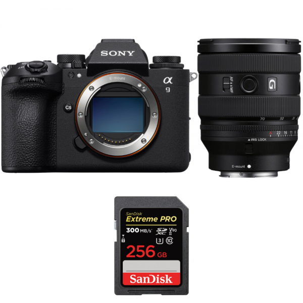 Sony A9 III + FE 20-70mm f/4 G + 1 SanDisk 256GB Extreme PRO UHS-II SDXC 300 MB/s|MCZ DIRECT