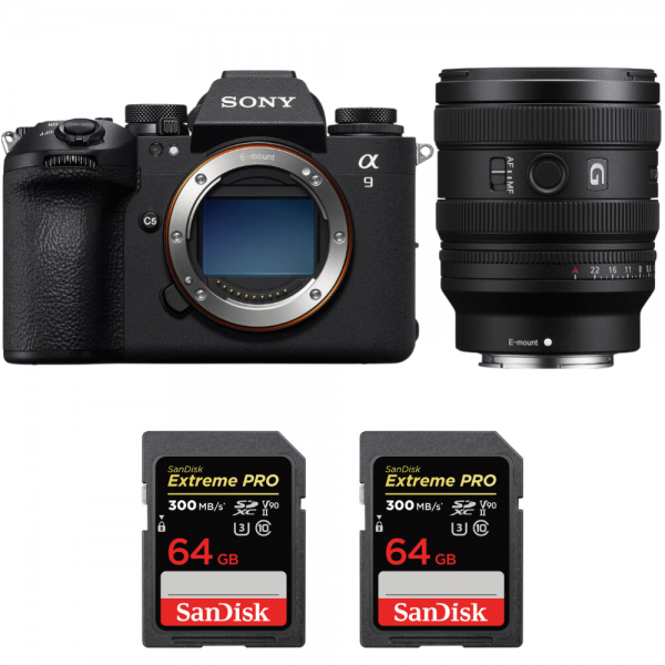 Sony A9 III + FE 24-50mm f/2.8 G + 2 SanDisk 64GB Extreme PRO UHS-II SDXC 300 MB/s-1