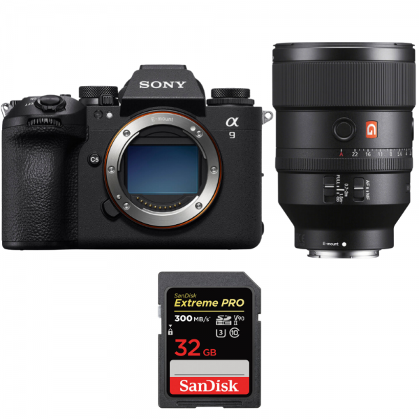 Sony A9 III + FE 135mm f/1.8 GM + 1 SanDisk 32GB Extreme PRO UHS-II SDXC 300 MB/s|MCZ DIRECT