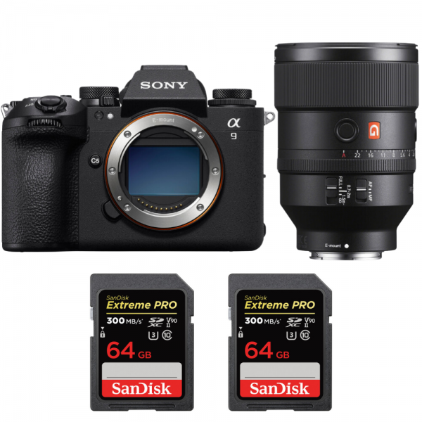 Sony A9 III + FE 135mm f/1.8 GM + 2 SanDisk 64GB Extreme PRO UHS-II SDXC 300 MB/s-1