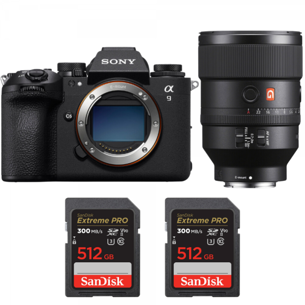 Sony A9 III + FE 135mm f/1.8 GM + 2 SanDisk 512GB Extreme PRO UHS-II SDXC 300 MB/s-1