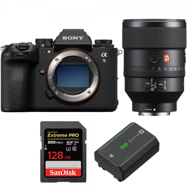 Sony A9 III + FE 135mm f/1.8 GM + 1 SanDisk 128GB Extreme PRO UHS-II SDXC 300 MB/s + 1 Sony NP-FZ100-1