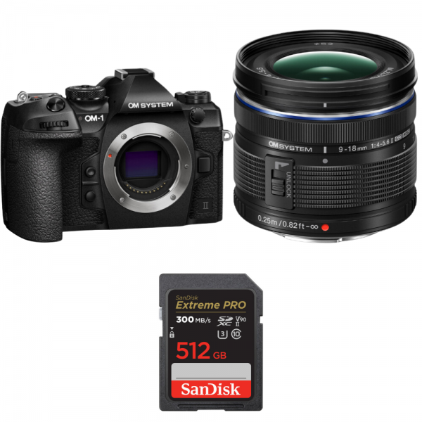 OM System OM-1 Mark II + ED 9-18mm f/4-5.6 II + 1 SanDisk 512GB Extreme PRO UHS-II SDXC 300 MB/s|MCZ DIRECT