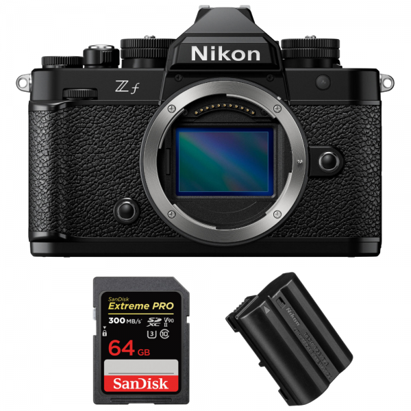 Nikon Zf + 1 SanDisk 64GB Extreme PRO UHS-II SDXC 300 MB/s + 1 Nikon EN-EL15C|MCZ DIRECT