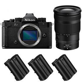 Nikon Zf + 24-120mm f/4 S + 3 Nikon EN-EL15C-1