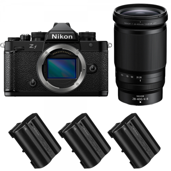 Nikon Zf + 28-400mm f/4-8 VR + 3 Nikon EN-EL15C|MCZ DIRECT