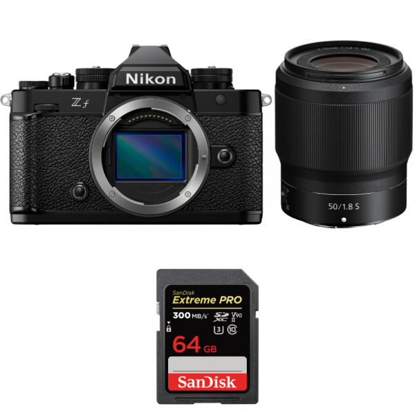 Nikon Zf + 50mm f/1.8 S + 1 SanDisk 64GB Extreme PRO UHS-II SDXC 300 MB/s|MCZ DIRECT